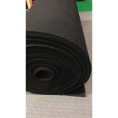 Pre-oxidized fiber needle-punched felt