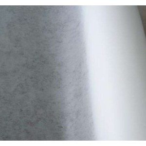 Hot rolled nonwoven fabric for diapers and sanitary napkins