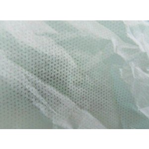 Soft and water-repellent SMS nonwoven fabric is widely used for diaper , labs pants,  prevent side leakage 