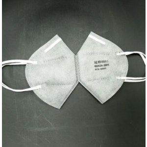 Activated carbon folding mask