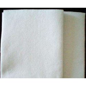 ZC006 White needled cotton, needle nonwoven fabric