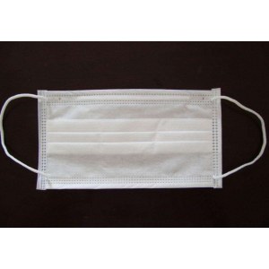 Nonwoven fabric for disposable mask