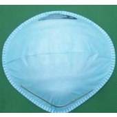 Disposable dust cup mask with valve
