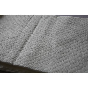 Ultrasonic composite non-woven fabric for filtration
