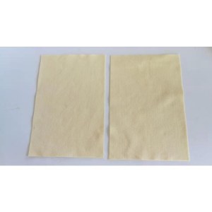 Primary color bamboo fiber needle punched nonwoven fabric 