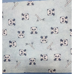 Printed mask spunlace