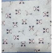 Printed mask spunlace