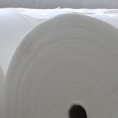 ZC006 White needled cotton, needle nonwoven fabric