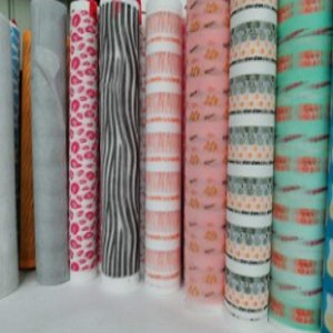 Printed PP spunbonded fabric
