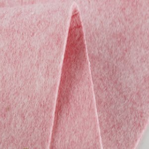 Needle-punched cotton ,pink, Large roll of coconut shell rag