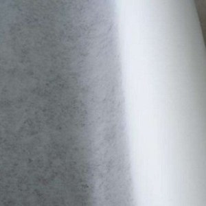 Hot rolled nonwoven fabric for diapers and sanitary napkins
