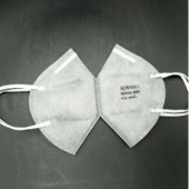 Activated carbon folding mask