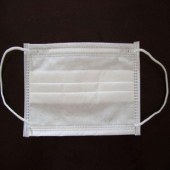 Nonwoven fabric for disposable mask